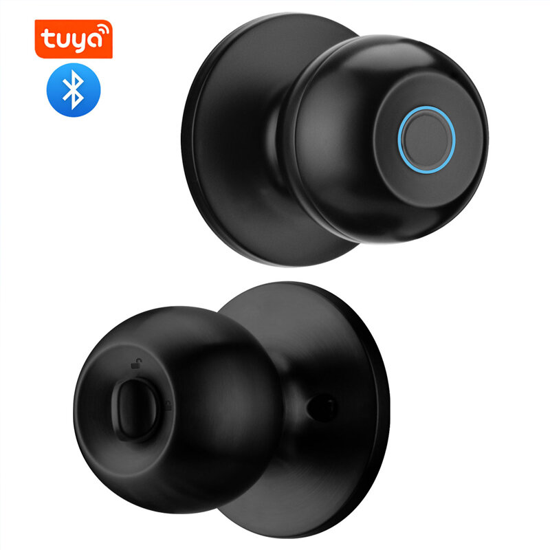 YEYAY ORBIT Indoor Smart Ballock – Fingerprint, Key, Tuya Bluetooth Control smart door lock, YEYAY
