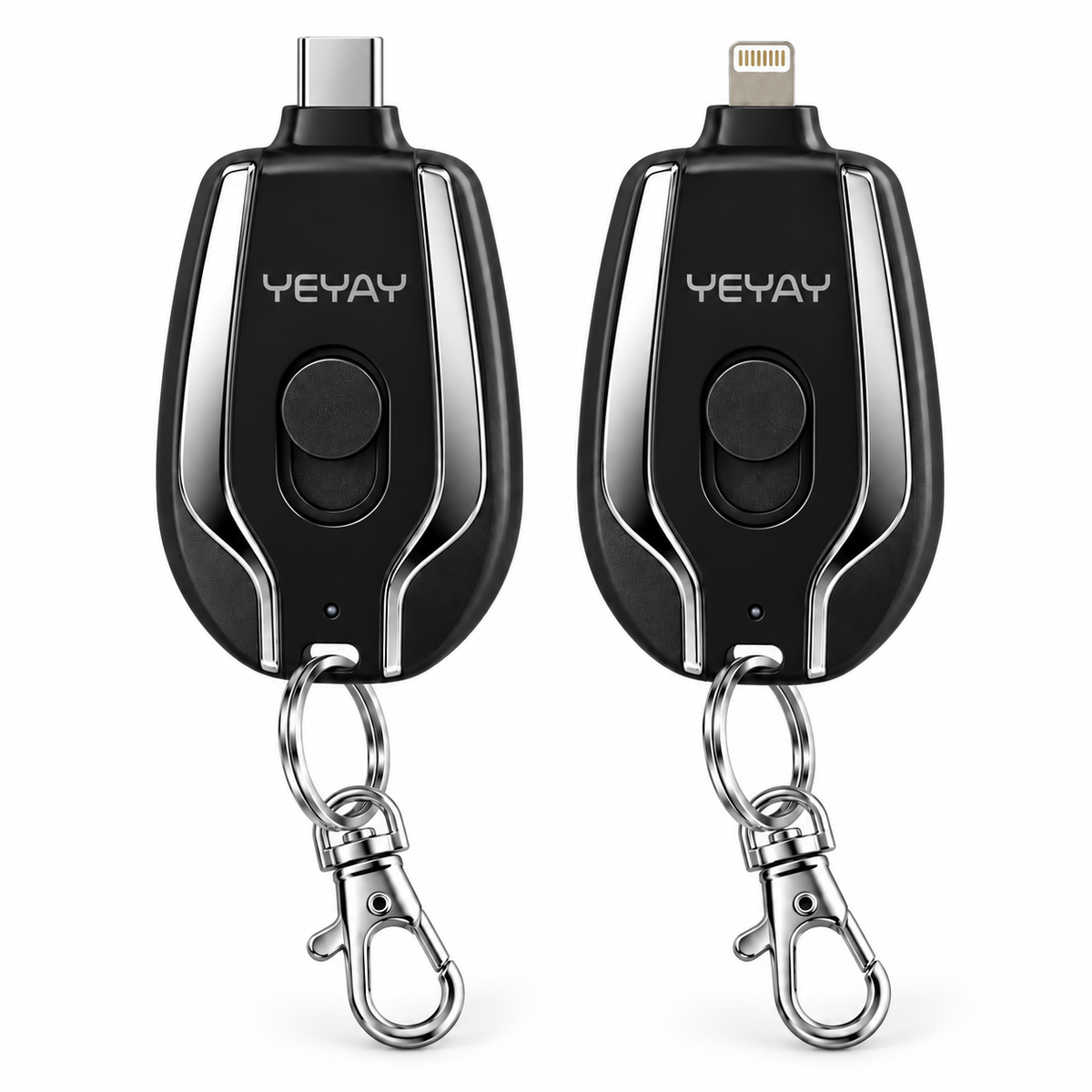 1500mAh Mini Emergency Phone Power Bank with Rechargeable Battery and Keychain Clip by YEYAY PK 1500 smart door lock, YEYAY