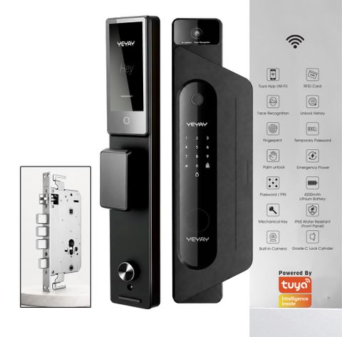 WiFi Smart Door Lock | Palm Vein and Face Recognition | Video Call | ORIX