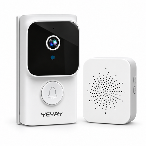 WiFi Video Doorbell | Wireless Chime | 480p | VISORA D48