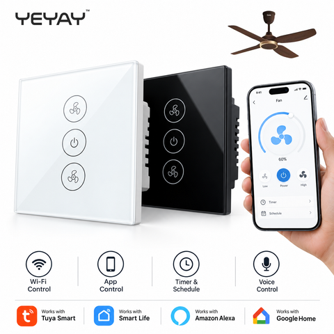 WiFi Smart Fan Controller | Touch Speed Control | FANORA F1
