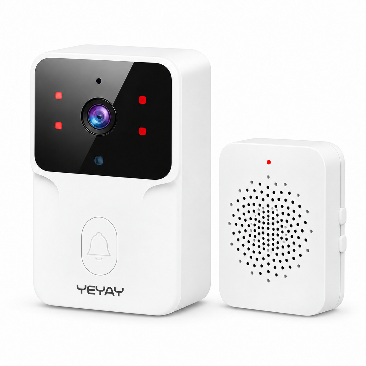 720p Smart Video Doorbell with Wireless Chime Two Way Video Calling Night Vision and KEMENT App via WiFi by YEYAY BELLORA K72 smart door lock, YEYAY