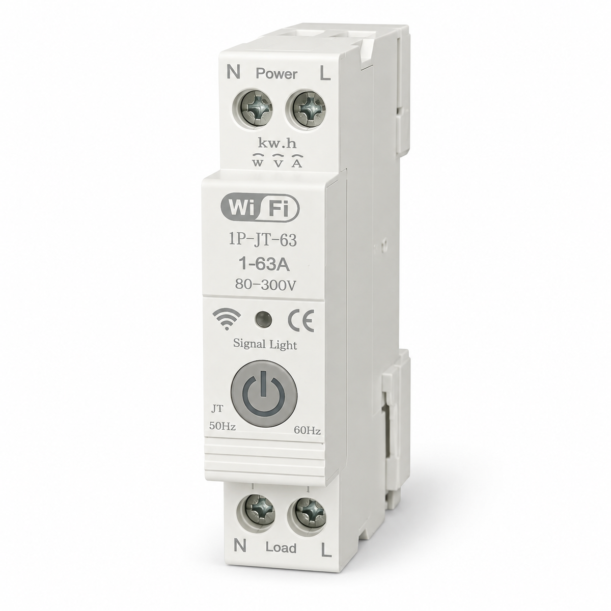 63A 1 Pole Smart Circuit Breaker with Energy Monitoring Timer, Tuya App via WiFi, Alexa and Google Assistant by YEYAY BRIX P63 smart door lock, YEYAY