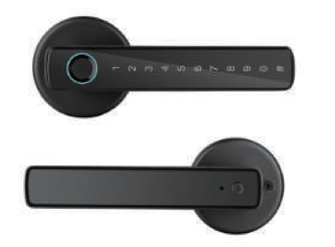 Smart Handle Lock | Fingerprint, Password and Card | LIVING Pro MAX | Bluetooth